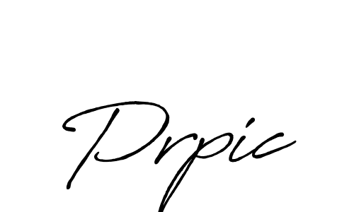 How to make Prpic signature? Antro_Vectra_Bolder is a professional autograph style. Create handwritten signature for Prpic name. Prpic signature style 7 images and pictures png