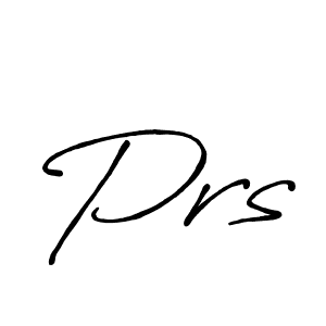 Prs stylish signature style. Best Handwritten Sign (Antro_Vectra_Bolder) for my name. Handwritten Signature Collection Ideas for my name Prs. Prs signature style 7 images and pictures png