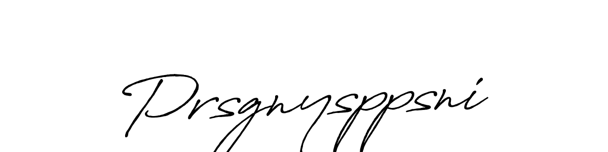 How to make Prsgnysppsni signature? Antro_Vectra_Bolder is a professional autograph style. Create handwritten signature for Prsgnysppsni name. Prsgnysppsni signature style 7 images and pictures png