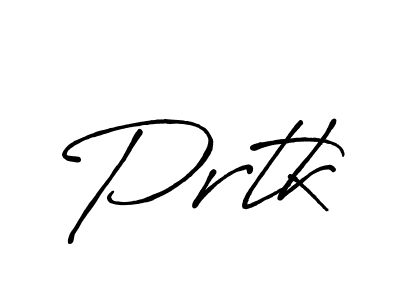 Make a beautiful signature design for name Prtk. With this signature (Antro_Vectra_Bolder) style, you can create a handwritten signature for free. Prtk signature style 7 images and pictures png