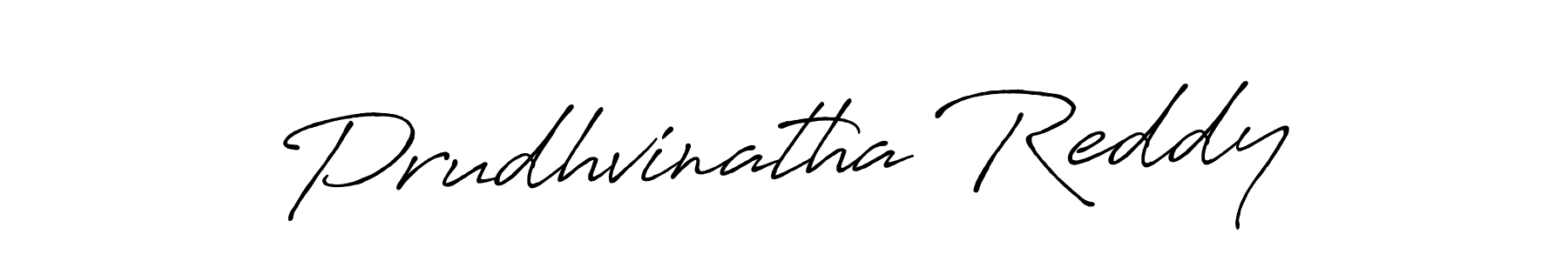 Prudhvinatha Reddy stylish signature style. Best Handwritten Sign (Antro_Vectra_Bolder) for my name. Handwritten Signature Collection Ideas for my name Prudhvinatha Reddy. Prudhvinatha Reddy signature style 7 images and pictures png