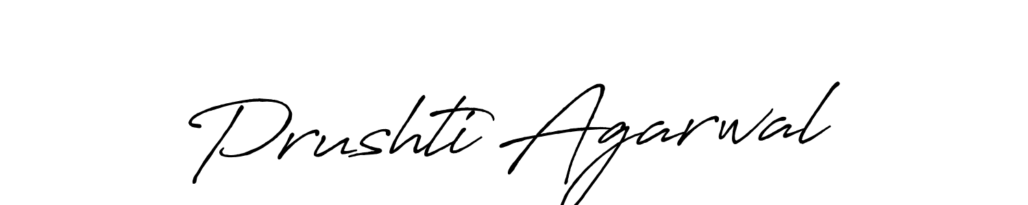 It looks lik you need a new signature style for name Prushti Agarwal. Design unique handwritten (Antro_Vectra_Bolder) signature with our free signature maker in just a few clicks. Prushti Agarwal signature style 7 images and pictures png