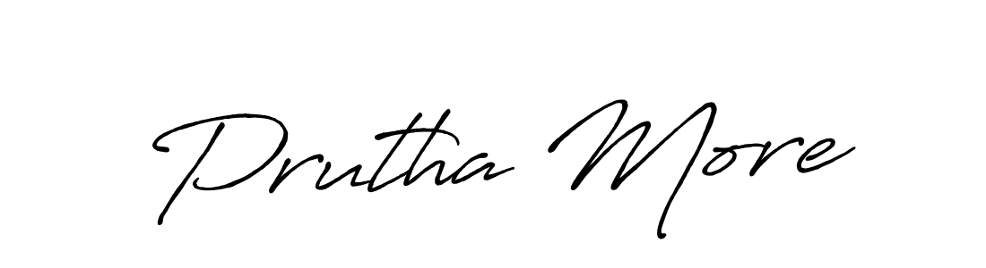Best and Professional Signature Style for Prutha More. Antro_Vectra_Bolder Best Signature Style Collection. Prutha More signature style 7 images and pictures png