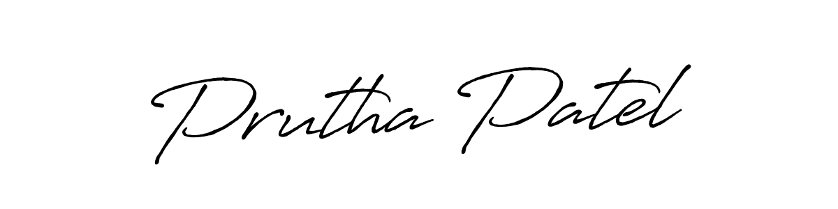 Once you've used our free online signature maker to create your best signature Antro_Vectra_Bolder style, it's time to enjoy all of the benefits that Prutha Patel name signing documents. Prutha Patel signature style 7 images and pictures png