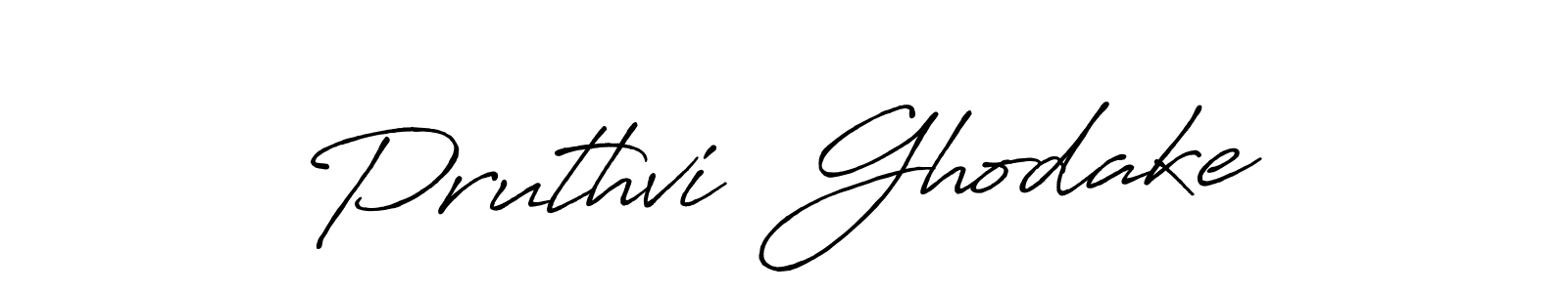 Make a beautiful signature design for name Pruthvi  Ghodake. Use this online signature maker to create a handwritten signature for free. Pruthvi  Ghodake signature style 7 images and pictures png