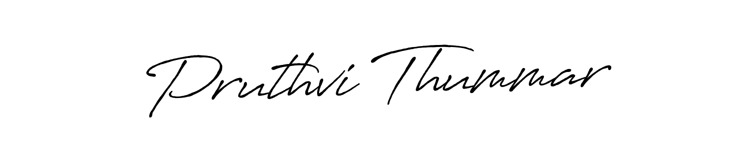 Once you've used our free online signature maker to create your best signature Antro_Vectra_Bolder style, it's time to enjoy all of the benefits that Pruthvi Thummar name signing documents. Pruthvi Thummar signature style 7 images and pictures png