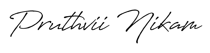 Design your own signature with our free online signature maker. With this signature software, you can create a handwritten (Antro_Vectra_Bolder) signature for name Pruthvii Nikam. Pruthvii Nikam signature style 7 images and pictures png