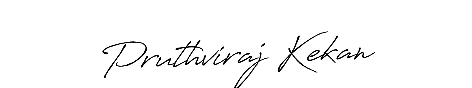 It looks lik you need a new signature style for name Pruthviraj Kekan. Design unique handwritten (Antro_Vectra_Bolder) signature with our free signature maker in just a few clicks. Pruthviraj Kekan signature style 7 images and pictures png