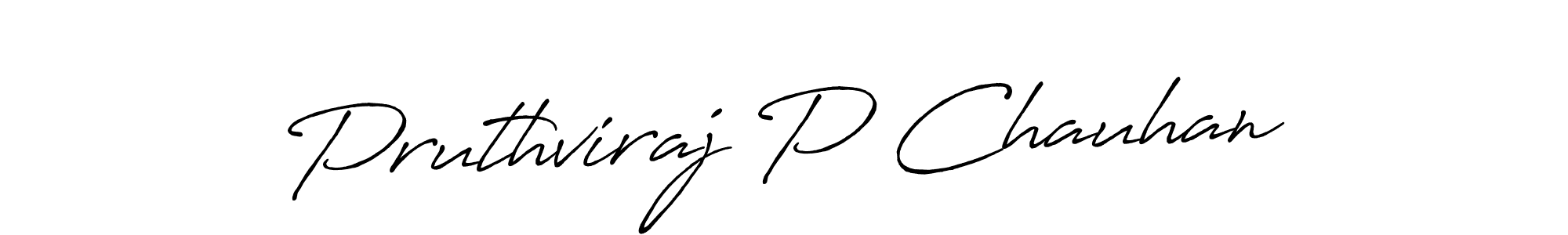 How to Draw Pruthviraj P Chauhan signature style? Antro_Vectra_Bolder is a latest design signature styles for name Pruthviraj P Chauhan. Pruthviraj P Chauhan signature style 7 images and pictures png