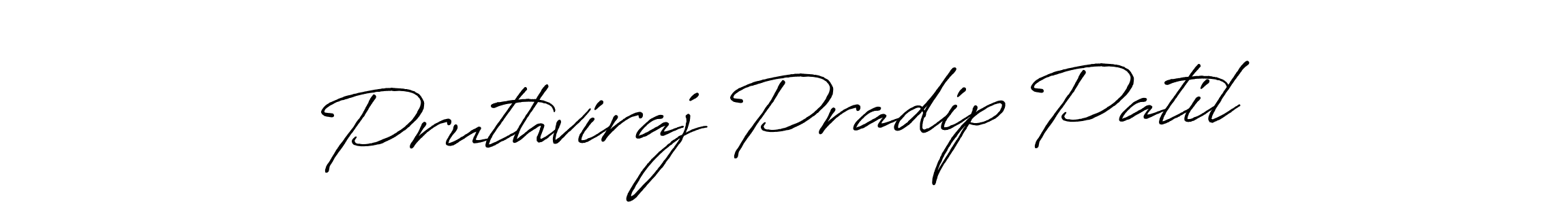 Use a signature maker to create a handwritten signature online. With this signature software, you can design (Antro_Vectra_Bolder) your own signature for name Pruthviraj Pradip Patil. Pruthviraj Pradip Patil signature style 7 images and pictures png