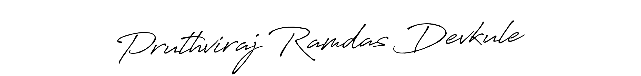 Use a signature maker to create a handwritten signature online. With this signature software, you can design (Antro_Vectra_Bolder) your own signature for name Pruthviraj Ramdas Devkule. Pruthviraj Ramdas Devkule signature style 7 images and pictures png