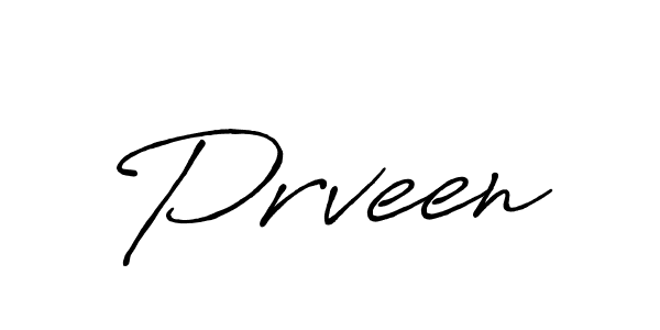 Design your own signature with our free online signature maker. With this signature software, you can create a handwritten (Antro_Vectra_Bolder) signature for name Prveen. Prveen signature style 7 images and pictures png