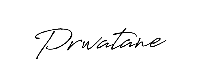 Use a signature maker to create a handwritten signature online. With this signature software, you can design (Antro_Vectra_Bolder) your own signature for name Prwatane. Prwatane signature style 7 images and pictures png