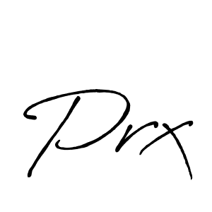 Prx stylish signature style. Best Handwritten Sign (Antro_Vectra_Bolder) for my name. Handwritten Signature Collection Ideas for my name Prx. Prx signature style 7 images and pictures png