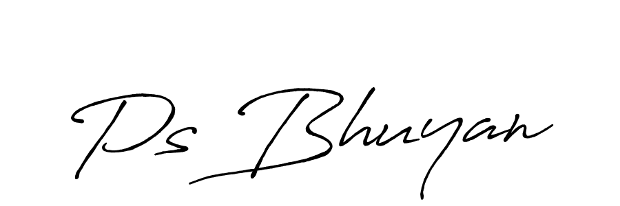 Similarly Antro_Vectra_Bolder is the best handwritten signature design. Signature creator online .You can use it as an online autograph creator for name Ps Bhuyan. Ps Bhuyan signature style 7 images and pictures png