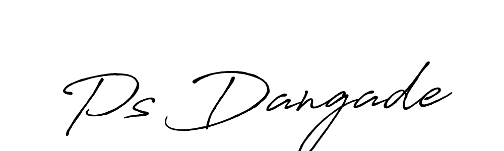 Check out images of Autograph of Ps Dangade name. Actor Ps Dangade Signature Style. Antro_Vectra_Bolder is a professional sign style online. Ps Dangade signature style 7 images and pictures png
