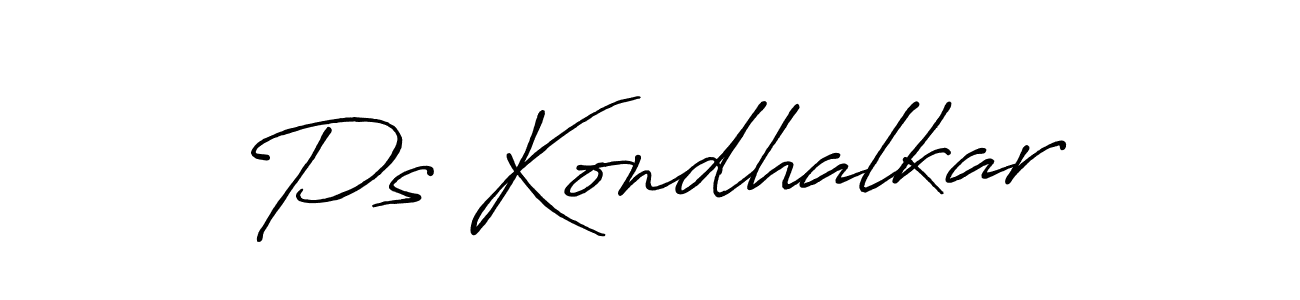 Best and Professional Signature Style for Ps Kondhalkar. Antro_Vectra_Bolder Best Signature Style Collection. Ps Kondhalkar signature style 7 images and pictures png