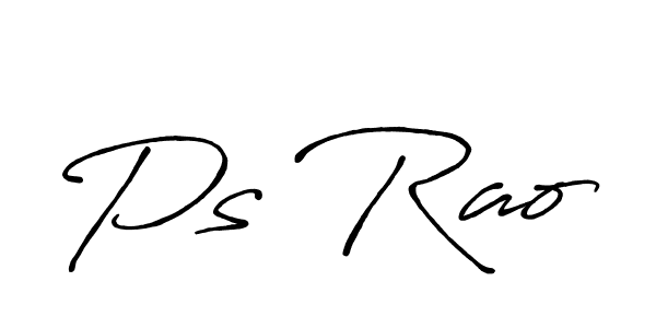 if you are searching for the best signature style for your name Ps Rao. so please give up your signature search. here we have designed multiple signature styles  using Antro_Vectra_Bolder. Ps Rao signature style 7 images and pictures png