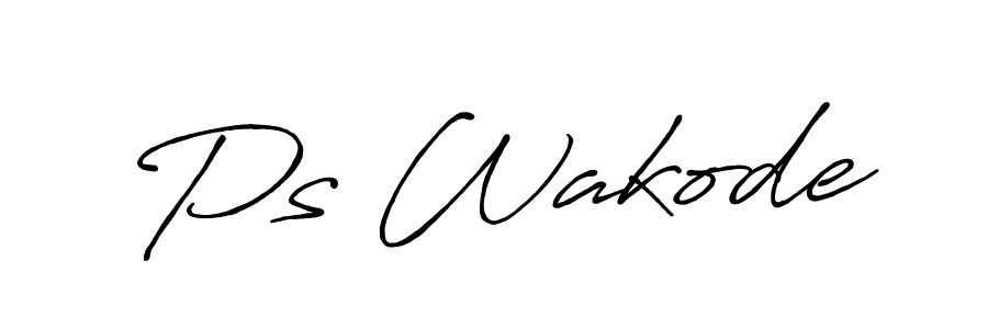 See photos of Ps Wakode official signature by Spectra . Check more albums & portfolios. Read reviews & check more about Antro_Vectra_Bolder font. Ps Wakode signature style 7 images and pictures png