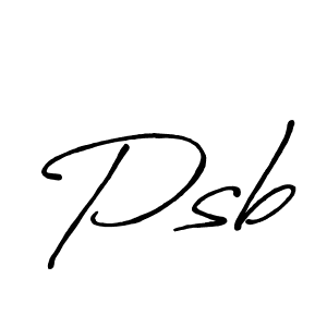 How to Draw Psb signature style? Antro_Vectra_Bolder is a latest design signature styles for name Psb. Psb signature style 7 images and pictures png