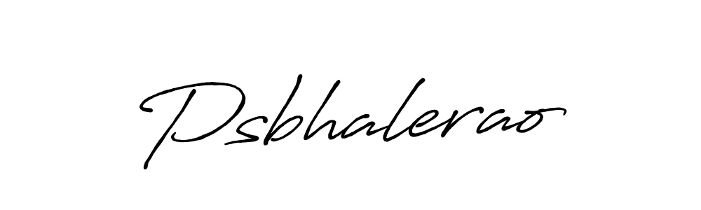 Make a beautiful signature design for name Psbhalerao. With this signature (Antro_Vectra_Bolder) style, you can create a handwritten signature for free. Psbhalerao signature style 7 images and pictures png
