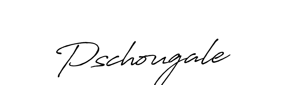 Similarly Antro_Vectra_Bolder is the best handwritten signature design. Signature creator online .You can use it as an online autograph creator for name Pschougale. Pschougale signature style 7 images and pictures png