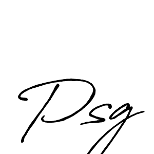 Also we have Psg name is the best signature style. Create professional handwritten signature collection using Antro_Vectra_Bolder autograph style. Psg signature style 7 images and pictures png