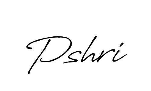 You should practise on your own different ways (Antro_Vectra_Bolder) to write your name (Pshri) in signature. don't let someone else do it for you. Pshri signature style 7 images and pictures png