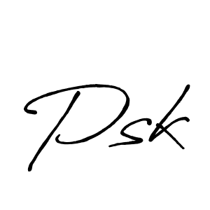 How to Draw Psk signature style? Antro_Vectra_Bolder is a latest design signature styles for name Psk. Psk signature style 7 images and pictures png