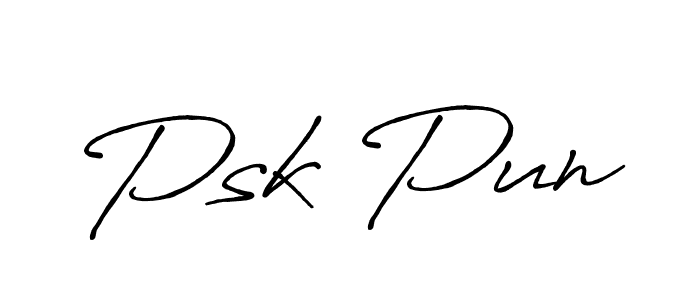 Make a beautiful signature design for name Psk Pun. Use this online signature maker to create a handwritten signature for free. Psk Pun signature style 7 images and pictures png