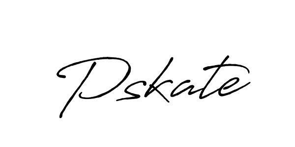 Make a beautiful signature design for name Pskate. Use this online signature maker to create a handwritten signature for free. Pskate signature style 7 images and pictures png