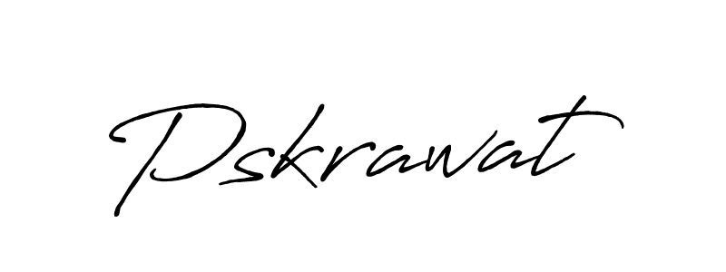 How to Draw Pskrawat signature style? Antro_Vectra_Bolder is a latest design signature styles for name Pskrawat. Pskrawat signature style 7 images and pictures png