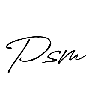 The best way (Antro_Vectra_Bolder) to make a short signature is to pick only two or three words in your name. The name Psm include a total of six letters. For converting this name. Psm signature style 7 images and pictures png