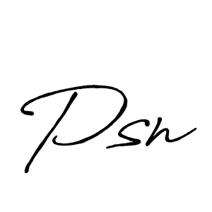 How to make Psn signature? Antro_Vectra_Bolder is a professional autograph style. Create handwritten signature for Psn name. Psn signature style 7 images and pictures png
