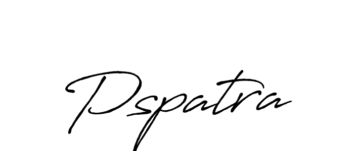 Pspatra stylish signature style. Best Handwritten Sign (Antro_Vectra_Bolder) for my name. Handwritten Signature Collection Ideas for my name Pspatra. Pspatra signature style 7 images and pictures png