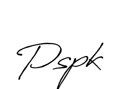 Create a beautiful signature design for name Pspk. With this signature (Antro_Vectra_Bolder) fonts, you can make a handwritten signature for free. Pspk signature style 7 images and pictures png