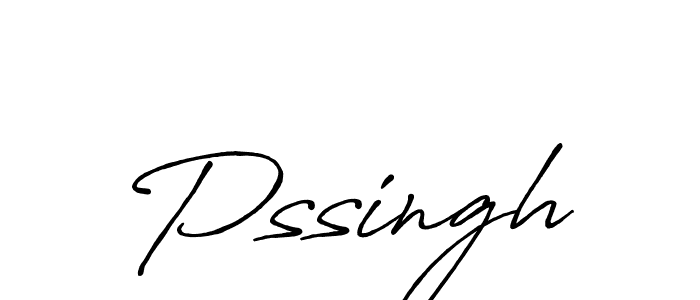 Also we have Pssingh name is the best signature style. Create professional handwritten signature collection using Antro_Vectra_Bolder autograph style. Pssingh signature style 7 images and pictures png