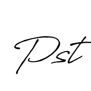 It looks lik you need a new signature style for name Pst. Design unique handwritten (Antro_Vectra_Bolder) signature with our free signature maker in just a few clicks. Pst signature style 7 images and pictures png