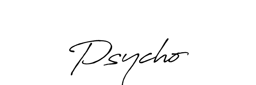 Once you've used our free online signature maker to create your best signature Antro_Vectra_Bolder style, it's time to enjoy all of the benefits that Psycho❤ name signing documents. Psycho❤ signature style 7 images and pictures png