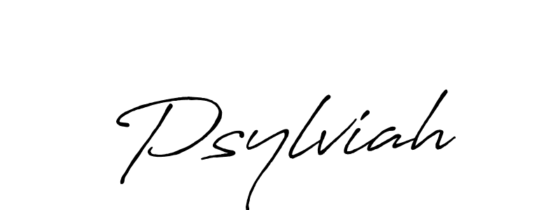 It looks lik you need a new signature style for name Psylviah. Design unique handwritten (Antro_Vectra_Bolder) signature with our free signature maker in just a few clicks. Psylviah signature style 7 images and pictures png
