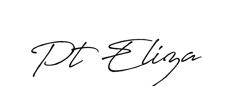 This is the best signature style for the Pt Eliza name. Also you like these signature font (Antro_Vectra_Bolder). Mix name signature. Pt Eliza signature style 7 images and pictures png