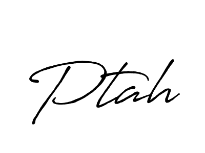 Make a beautiful signature design for name Ptah. With this signature (Antro_Vectra_Bolder) style, you can create a handwritten signature for free. Ptah signature style 7 images and pictures png