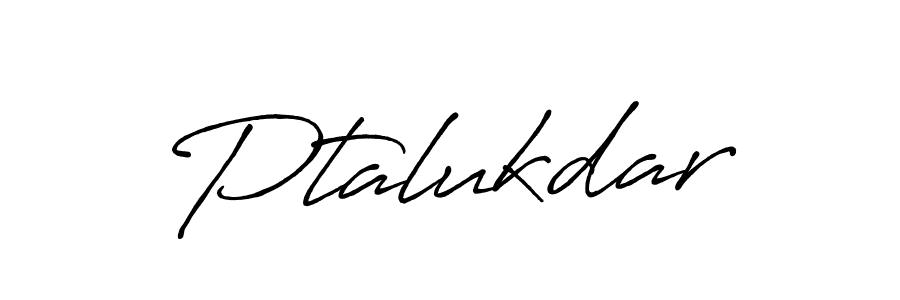 Use a signature maker to create a handwritten signature online. With this signature software, you can design (Antro_Vectra_Bolder) your own signature for name Ptalukdar. Ptalukdar signature style 7 images and pictures png