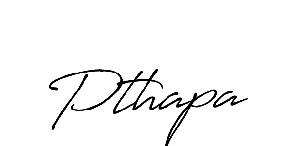 It looks lik you need a new signature style for name Pthapa. Design unique handwritten (Antro_Vectra_Bolder) signature with our free signature maker in just a few clicks. Pthapa signature style 7 images and pictures png