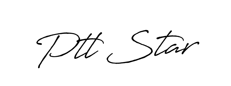 How to make Ptl Star signature? Antro_Vectra_Bolder is a professional autograph style. Create handwritten signature for Ptl Star name. Ptl Star signature style 7 images and pictures png