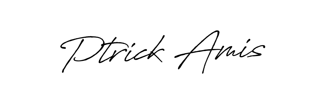 Make a short Ptrick Amis signature style. Manage your documents anywhere anytime using Antro_Vectra_Bolder. Create and add eSignatures, submit forms, share and send files easily. Ptrick Amis signature style 7 images and pictures png