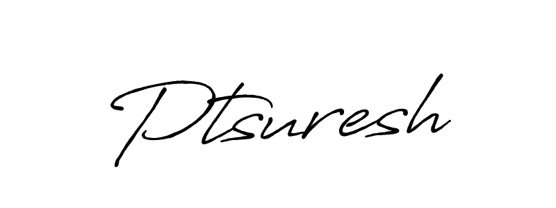 Also You can easily find your signature by using the search form. We will create Ptsuresh name handwritten signature images for you free of cost using Antro_Vectra_Bolder sign style. Ptsuresh signature style 7 images and pictures png