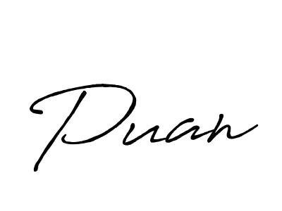 It looks lik you need a new signature style for name Puan. Design unique handwritten (Antro_Vectra_Bolder) signature with our free signature maker in just a few clicks. Puan signature style 7 images and pictures png