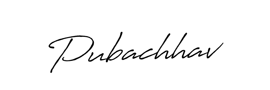 Antro_Vectra_Bolder is a professional signature style that is perfect for those who want to add a touch of class to their signature. It is also a great choice for those who want to make their signature more unique. Get Pubachhav name to fancy signature for free. Pubachhav signature style 7 images and pictures png