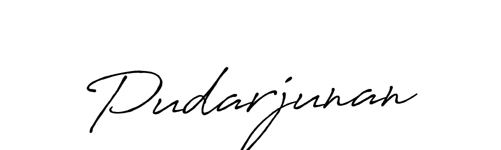 Once you've used our free online signature maker to create your best signature Antro_Vectra_Bolder style, it's time to enjoy all of the benefits that Pudarjunan name signing documents. Pudarjunan signature style 7 images and pictures png